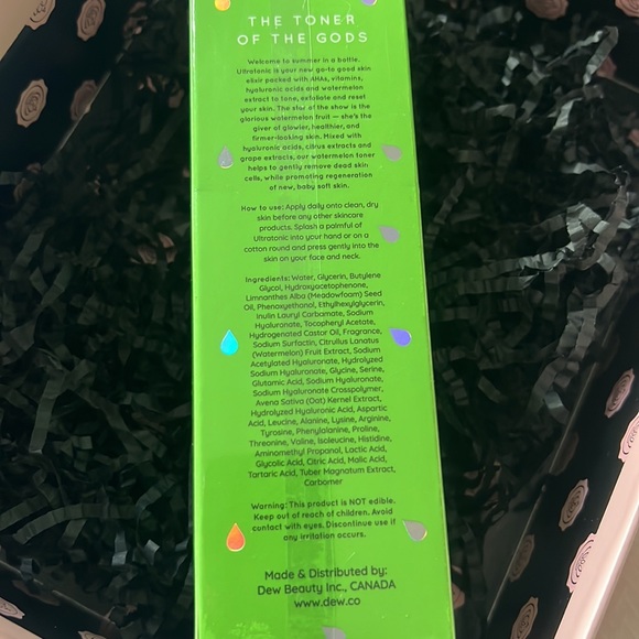 Dew Of The Gods Ultra Tonic Watermelon Extract Facial Toner - Picture 6 of 7
